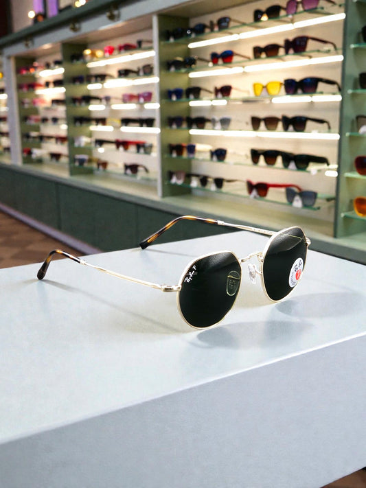 Ray-Ban Jack RB 3565 001/58 Oro con Lenti Verdi Polarizzate – Taglia 51-20-145