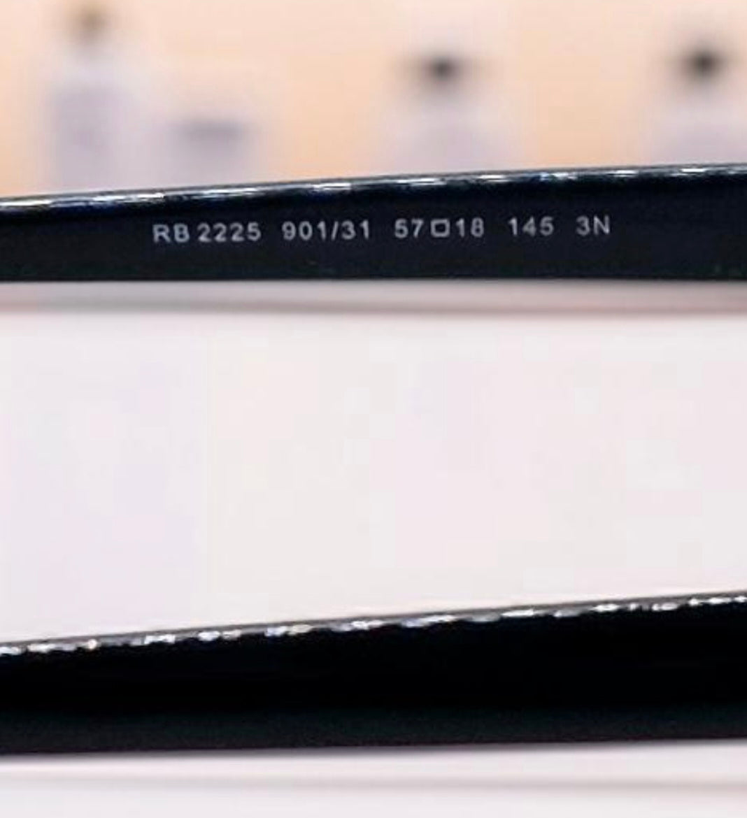 Occhiali da sole 2225 901/31 Nero Lucido - Lenti Verde G-15