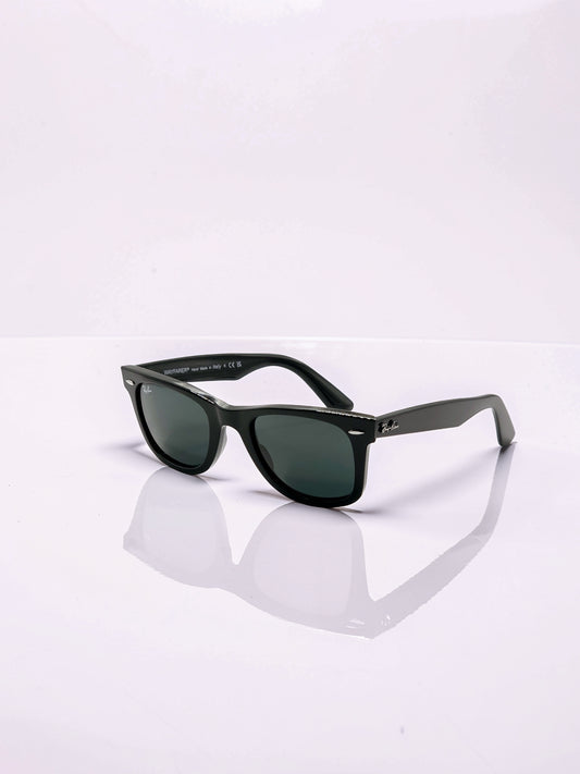 Sunglasses Occhiali da Sole Lunettes 2140 901 Black/Nero - Green/Grün Lenses UV400