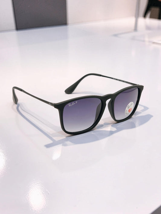 Occhiali da sole 4187 622/T3 Nero Opaco con Lenti Grigie Sfumate Polarizzate – Taglia 54