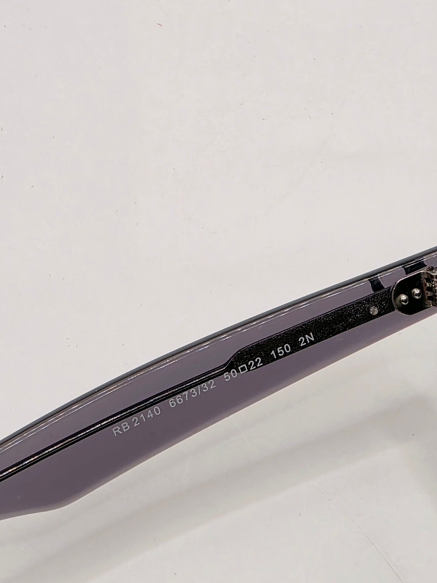 Occhiali da Sole Squadrati in Acetato 2140 6673/32 Grigio Trasparente con Lenti Grigio Sfumate – Taglia 50