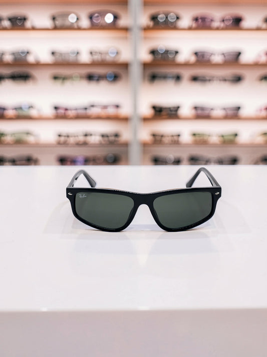Occhiali da sole 2225 901/31 Nero Lucido - Lenti Verde G-15