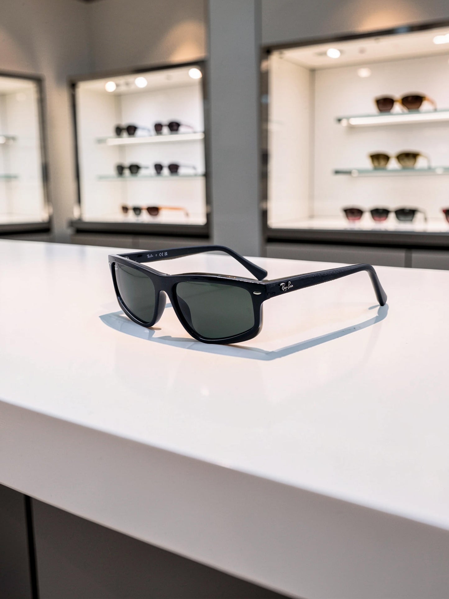 Occhiali da sole 2225 901/31 Nero Lucido - Lenti Verde G-15