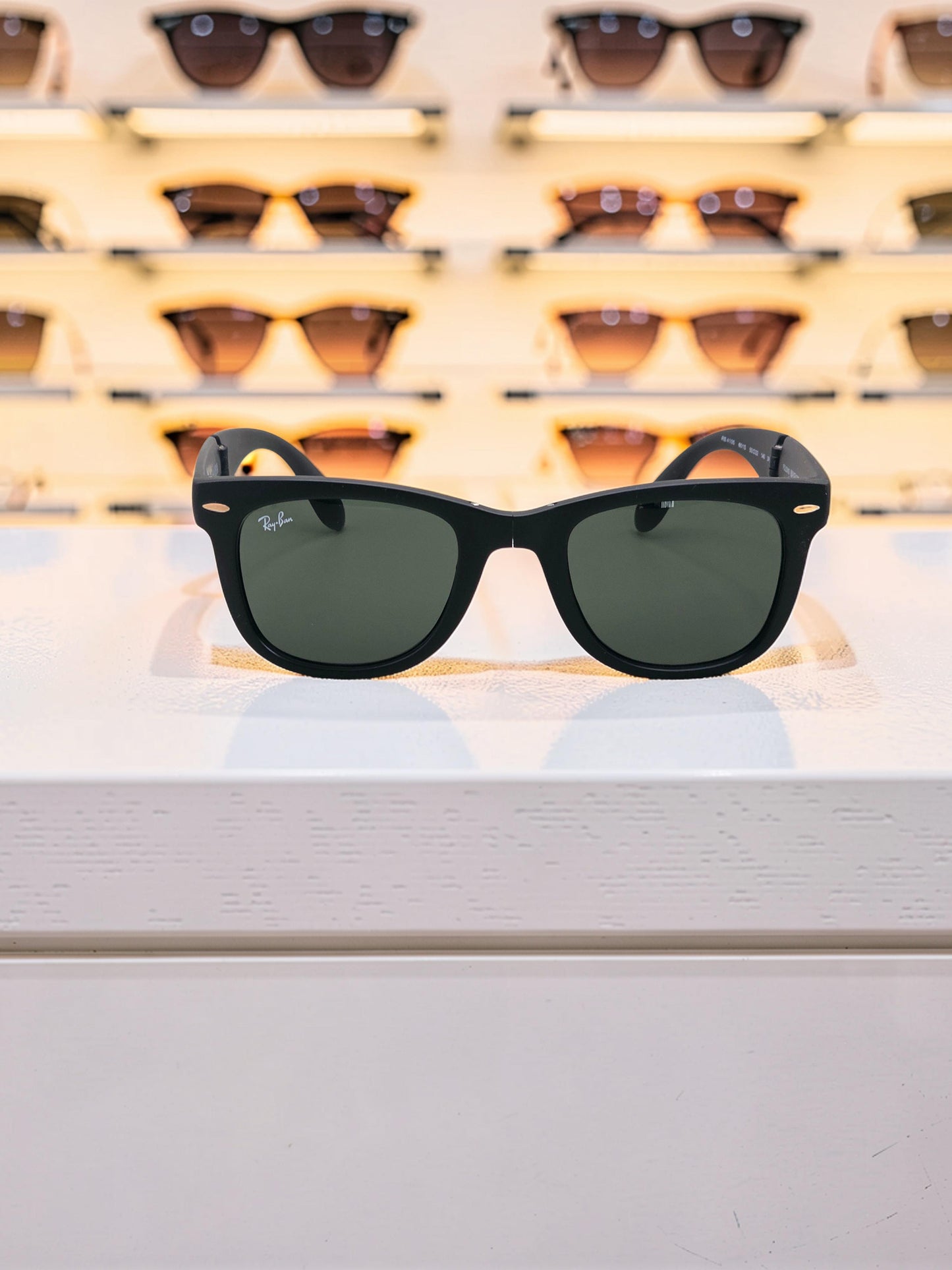 Occhiali da sole 4105 601S Nero Opaco - Lenti Verde G-15 – Taglia 50