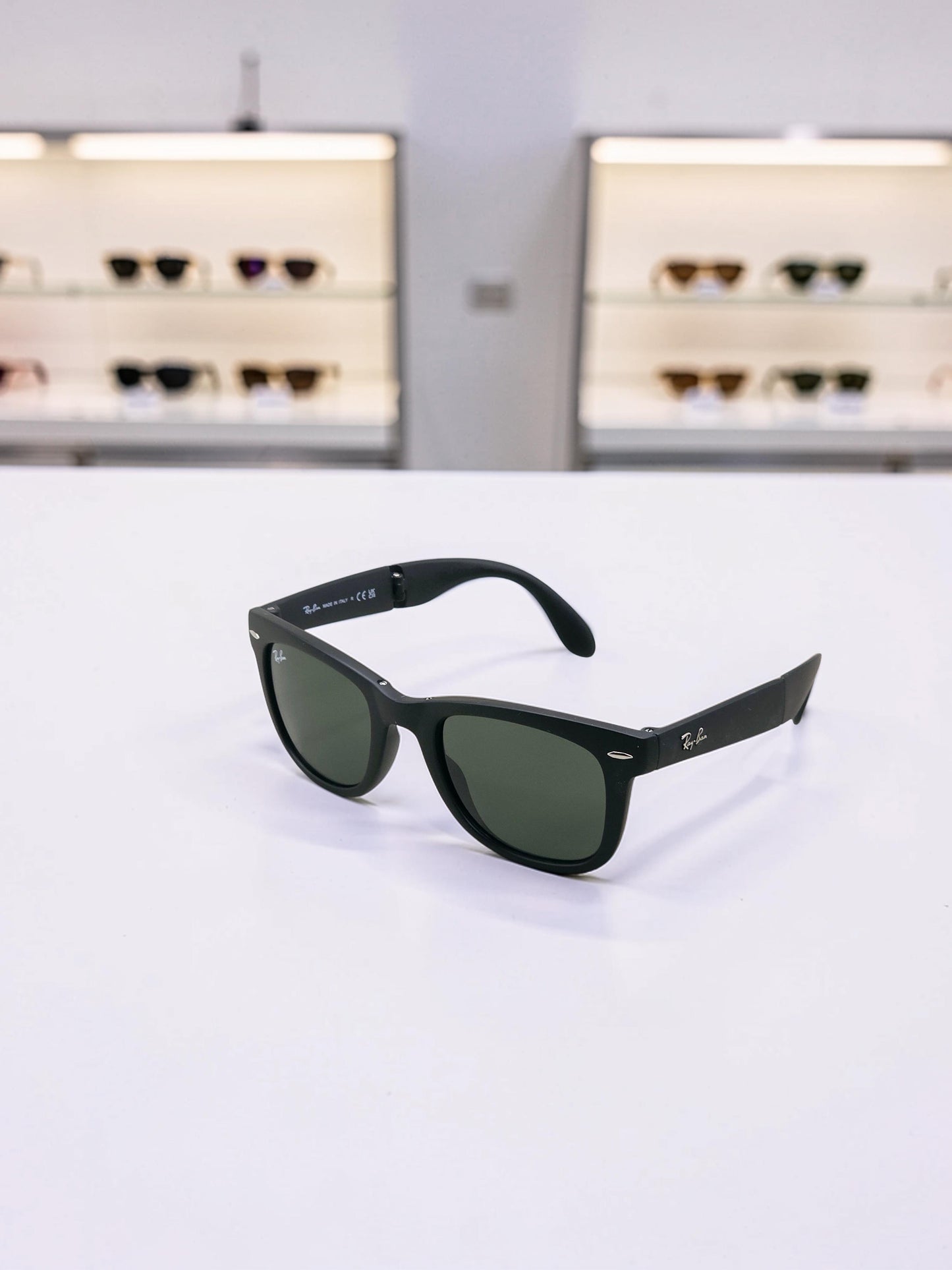 Occhiali da sole 4105 601S Nero Opaco - Lenti Verde G-15 – Taglia 50
