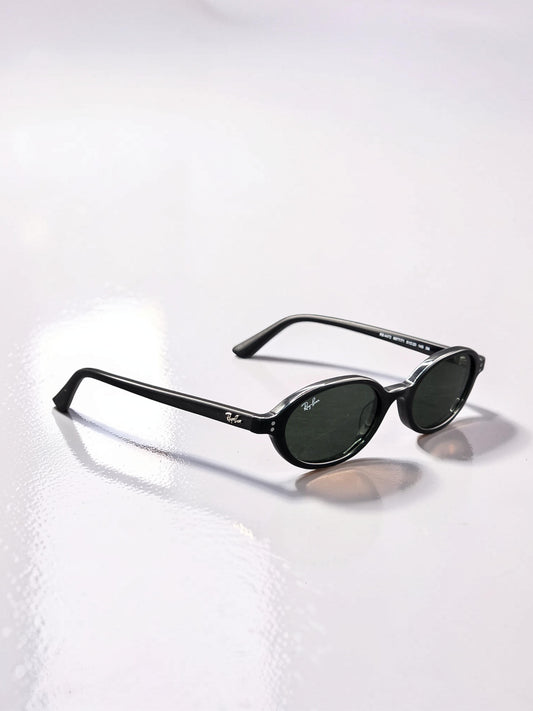 Sunglasses Occhiali da Sole Lunettes 4472 6677/71 Black/Nero - Dark Green/Verde Scuro Lenses UV400