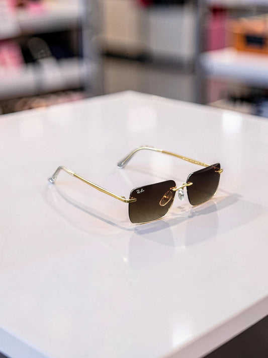 Sunglasses Occhiali da Sole Lunettes 3786I 001/13 Arista Gold/Oro - Brown Gradient Lenses UV400