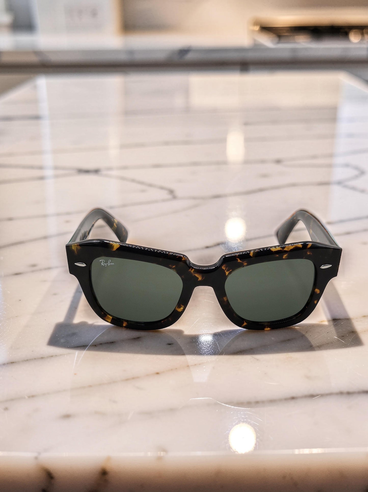 Occhiali da Sole 2186 902/31 Tartarugato Lucido con Lenti Verde G-15 – Taglia 49