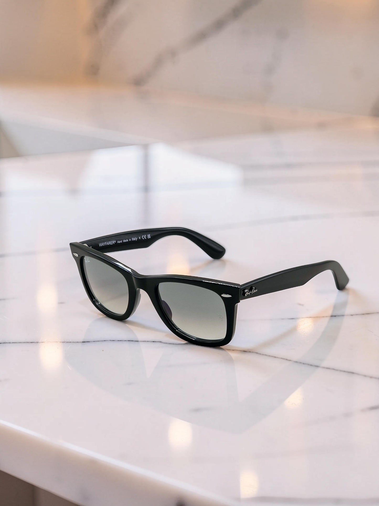 Occhiali da sole 2140 901/32 Nero Lucido con Lenti Grigie Sfumate – Taglia 50