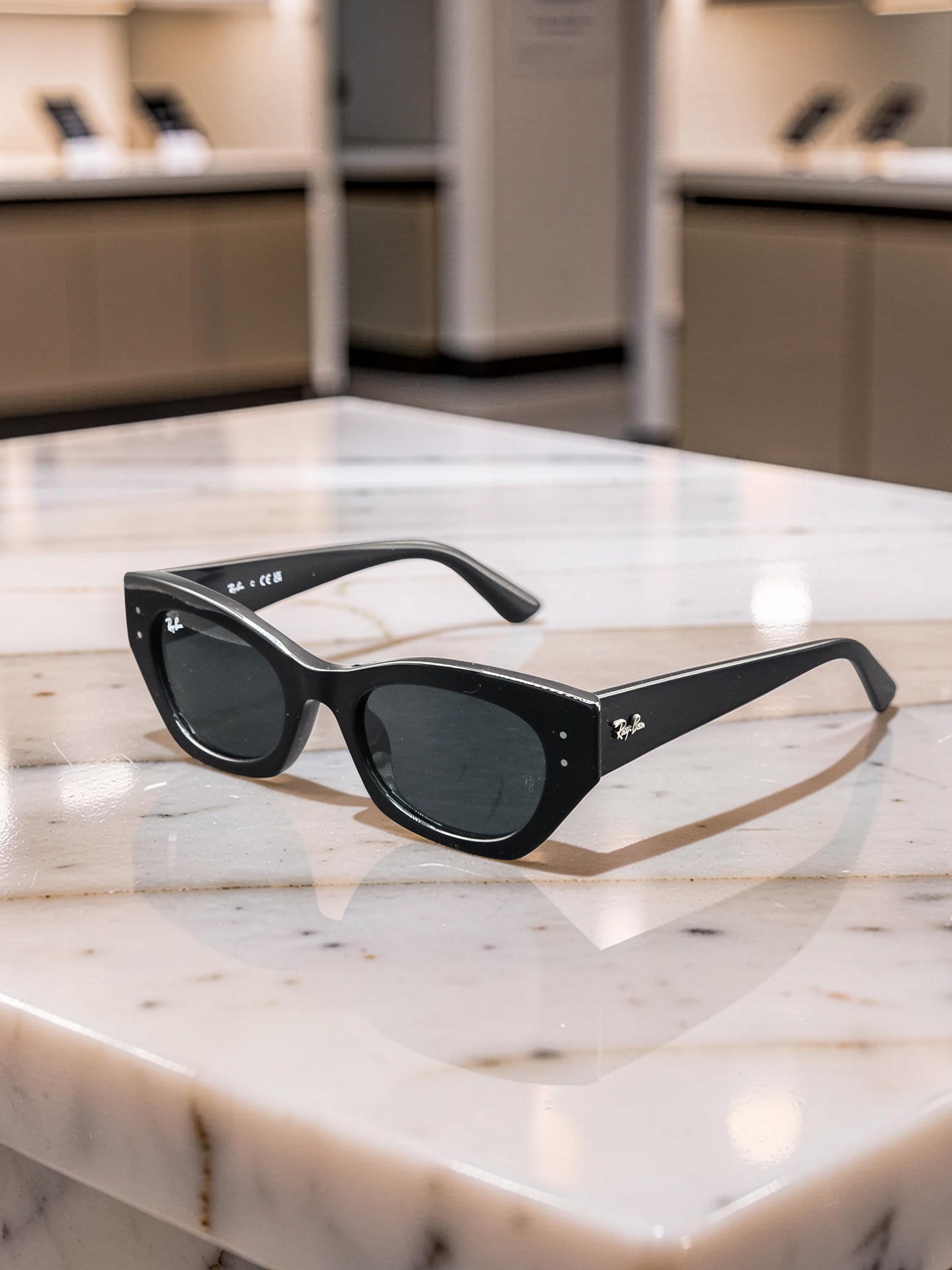 Occhiali da sole 4430 6677/87 Nero Lucido con Lenti Grigie – Taglia 52