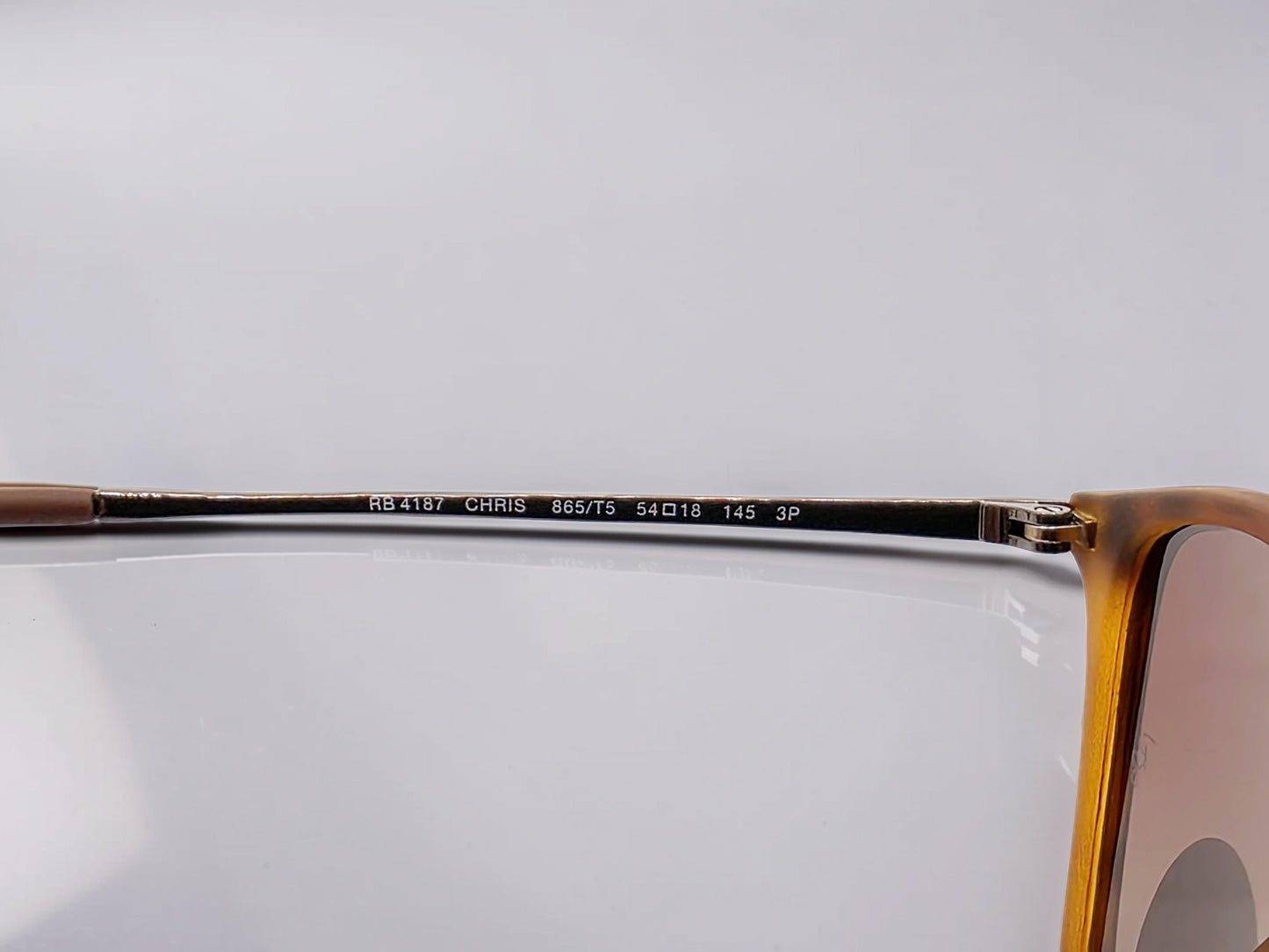 Occhiali da sole 4187 865/T5 Tartaruga Gommato - Lenti Marroni Polarizzate – Taglia 54