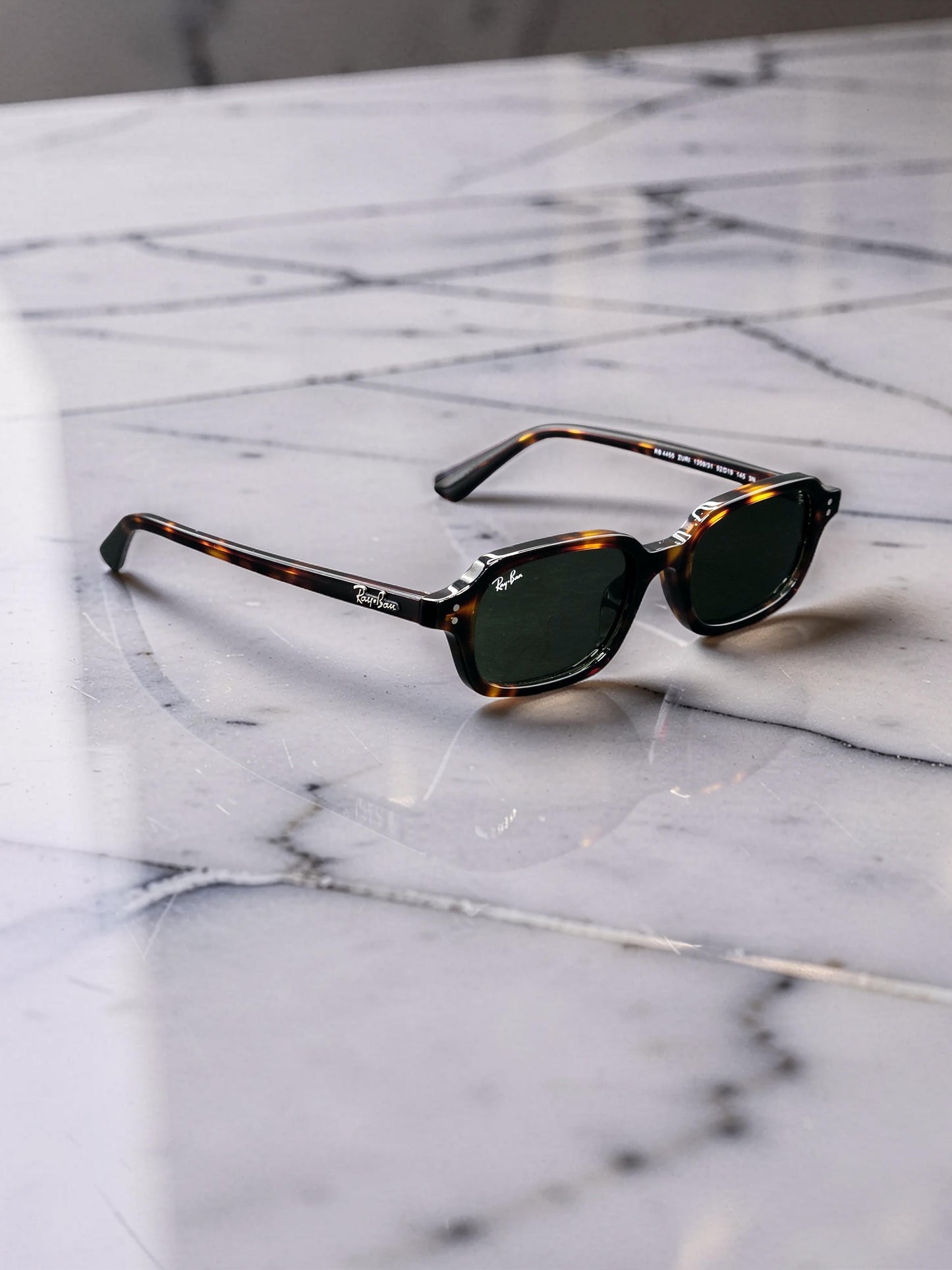 Occhiali da sole 4455 1359/31 Polished Havana con Lenti Verde G-15 – Taglia 52