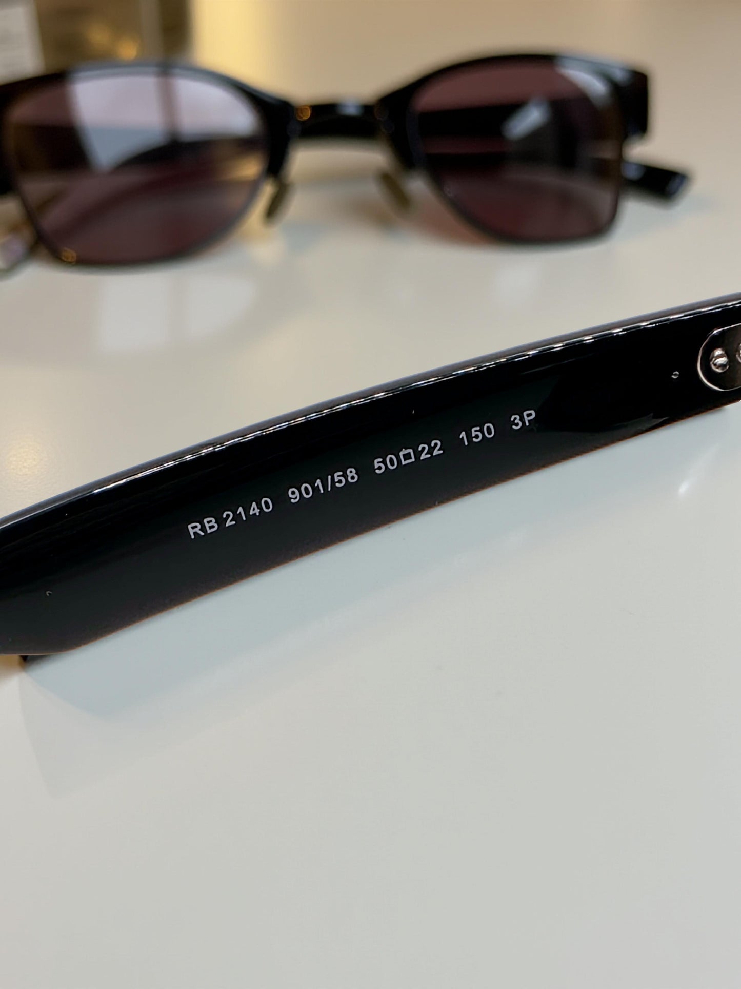 Ray-Ban Wayfarer RB 2140 901/58 POLARIZZATI taglia 50 22