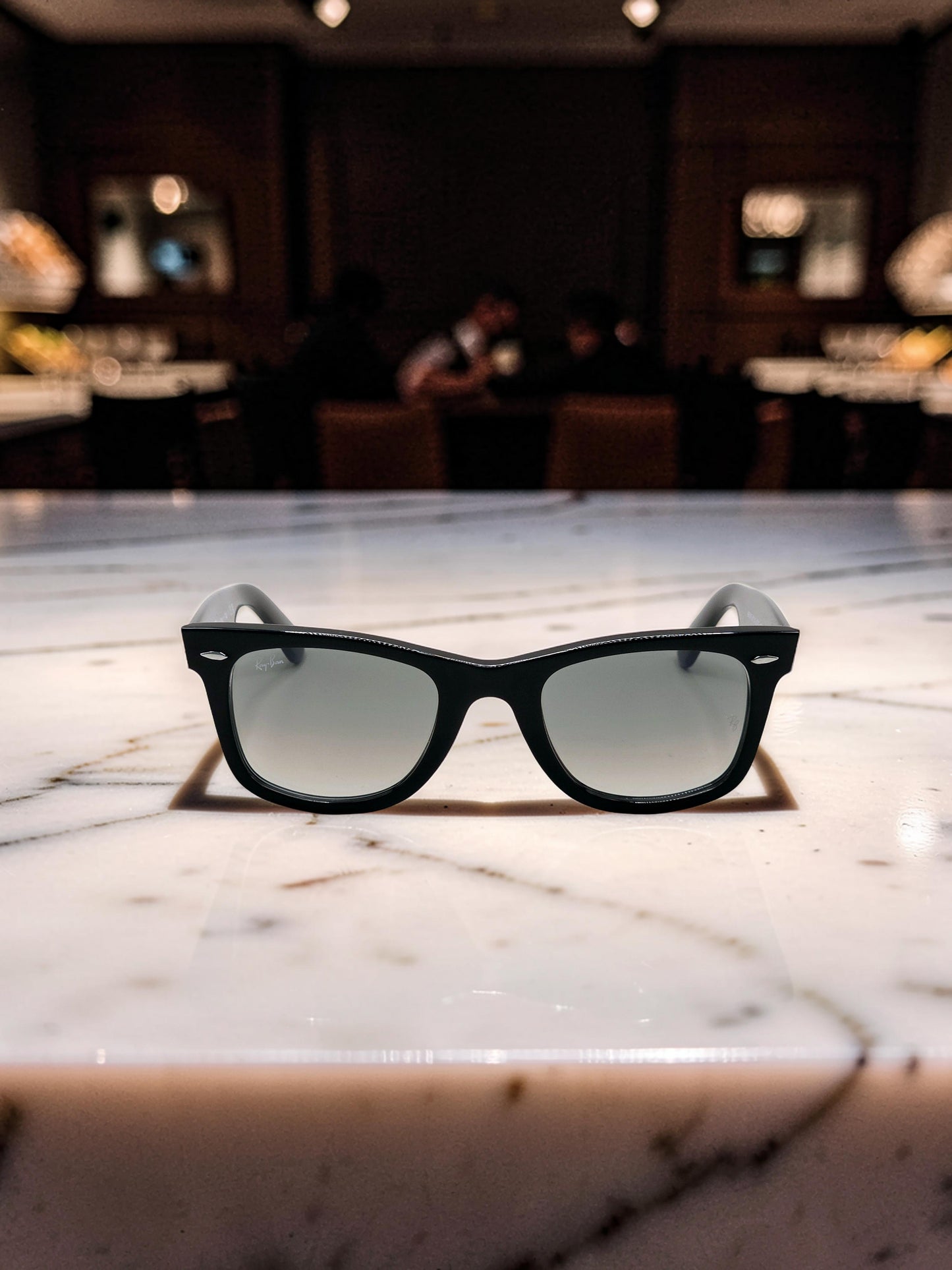 Occhiali da sole 2140 901/32 Nero Lucido con Lenti Grigie Sfumate – Taglia 50