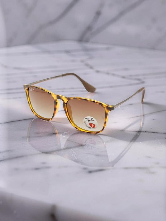 Occhiali da sole 4187 710/T5 Tartarugato Havana con Lenti Marroni Polarizzate – Taglia 54