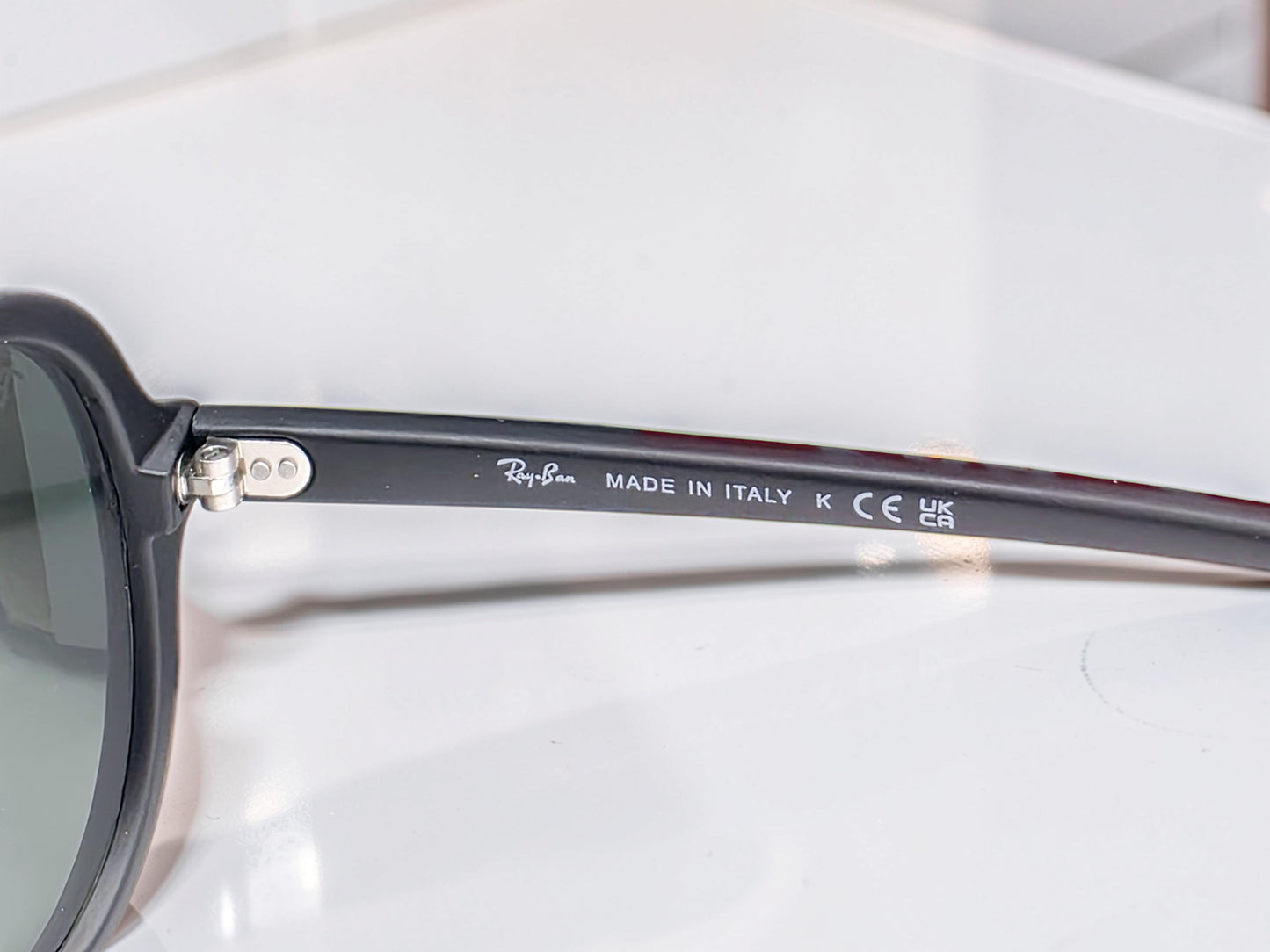 Occhiali da sole 4125 601S Nero Opaco con Lenti Verde Classico G-15 – Taglia 59