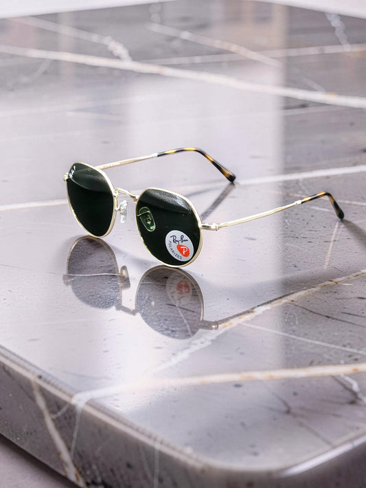 Ray-Ban Jack RB 3565 003/58 Argento con Lenti Verdi Polarizzate – Taglia 51