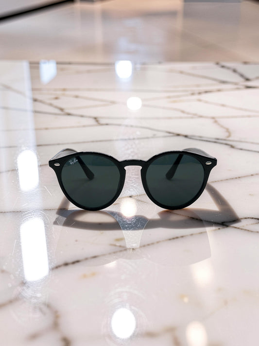 Sunglasses Occhiali da Sole Lunettes 2180 601/87 Black/Nero - Dark Grey/Grigio Scuro Lenses UV400