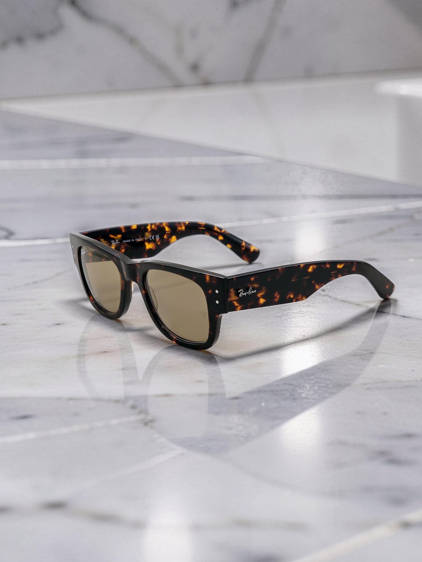 Occhiali da sole 0840S 902/53 Tartarugato Lucido con Lenti Marroni – Taglia 51