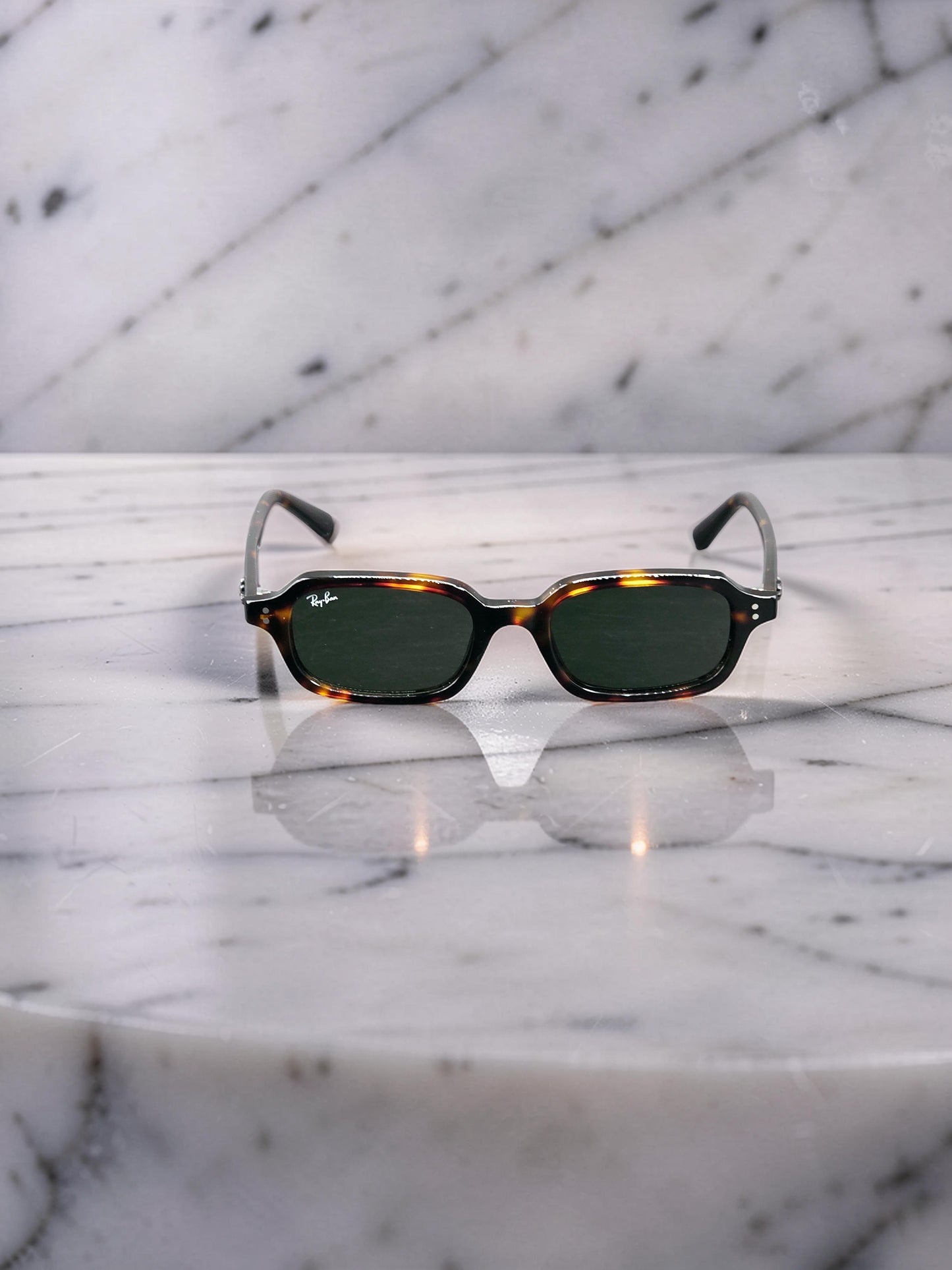 Occhiali da sole 4455 1359/31 Polished Havana con Lenti Verde G-15 – Taglia 52