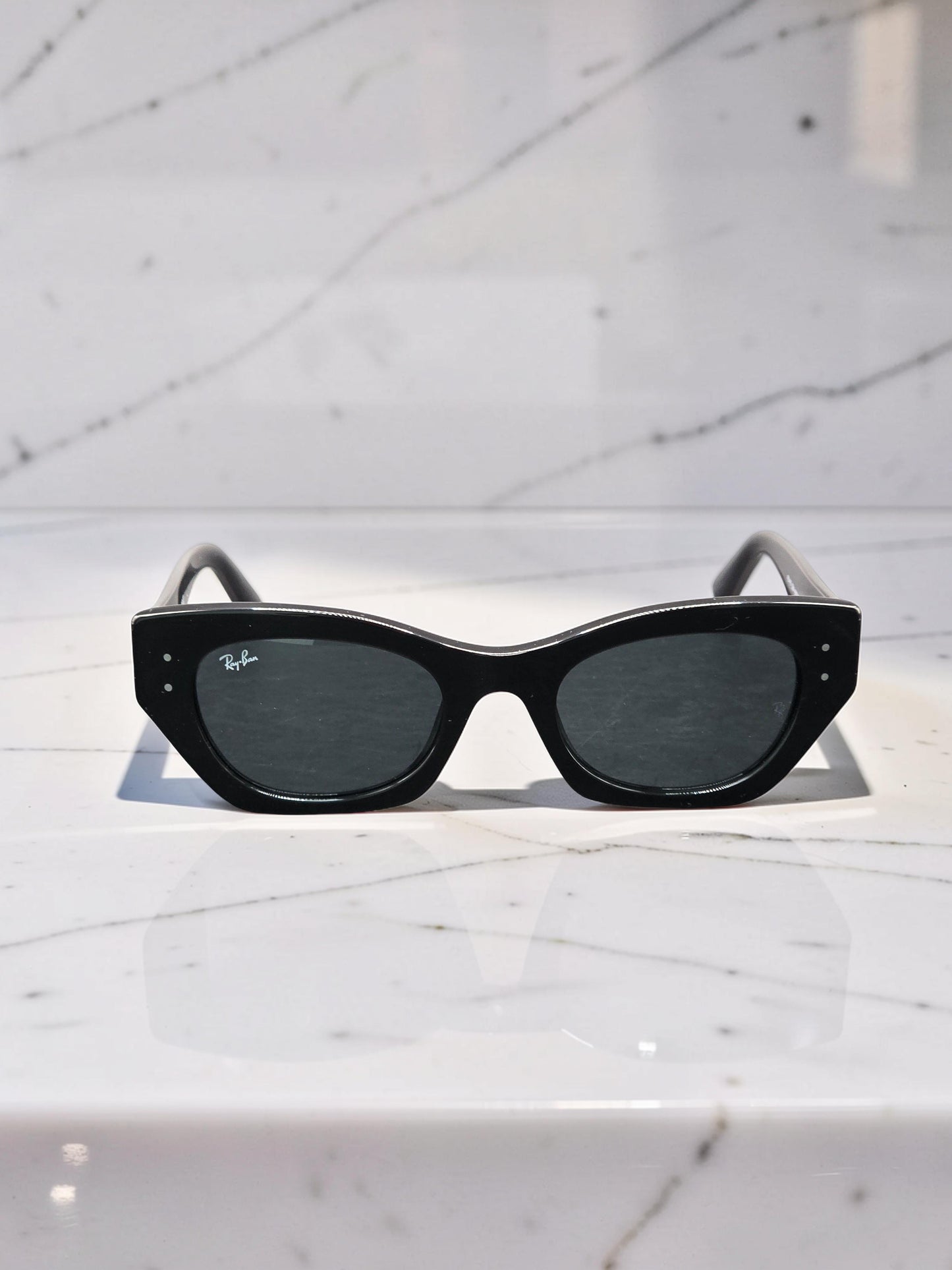 Occhiali da sole 4430 6677/87 Nero Lucido con Lenti Grigie – Taglia 52