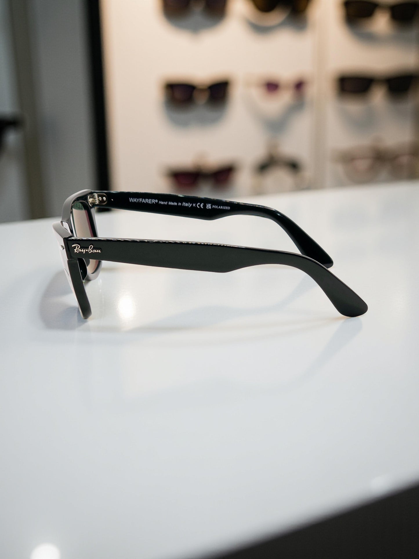 Ray-Ban Wayfarer RB 2140 901/58 POLARIZZATI taglia 50 22