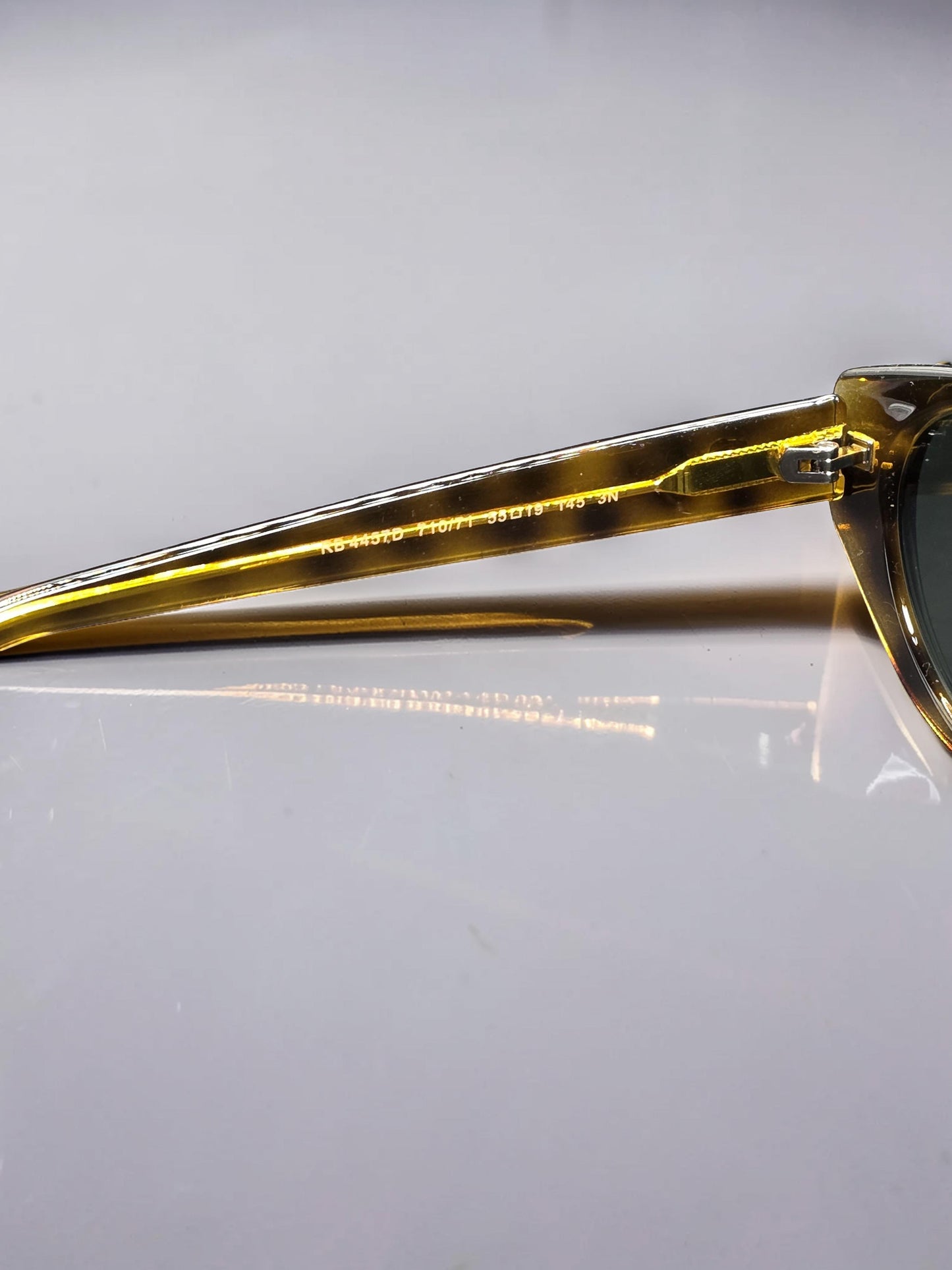 Occhiali da sole 4457D 710/71 Tartaruga - Lenti Verdi Classiche – Taglia 55-19-145