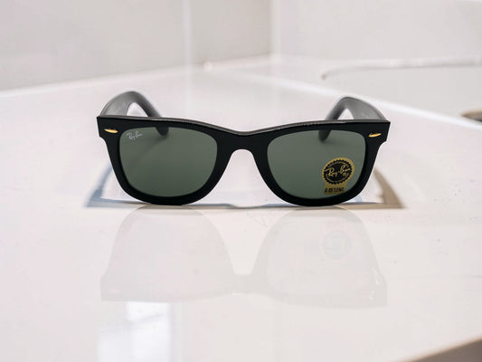 Sunglasses Occhiali da Sole Lunettes 2140 901 Black/Nero - Green/Grün Lenses UV400